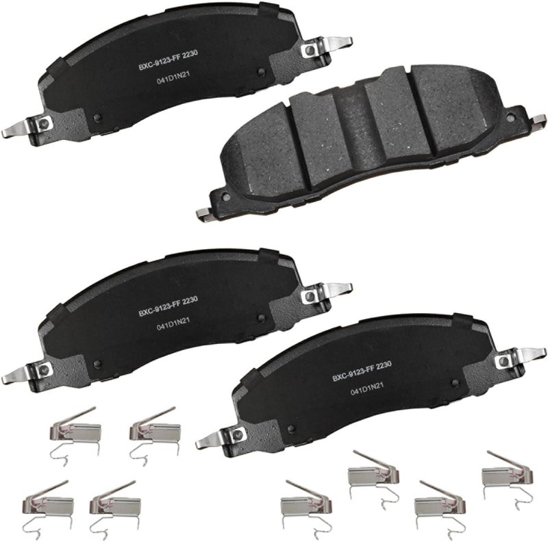 Bendix Premium SBC2230 Ceramic Front Brake Pads for Ford Explorer 2024-2020, Lincoln Aviator 2023-2020 - Image 1